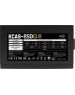 AEROCOOL Блок питания KCAS PLUS GOLD 850W ARGB, 850Вт, 120мм, черный, retail [kcas plus 850g]