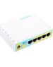 Роутер MIKROTIK Роутер hEX PoE lite, 4 LAN, 1xUSB, белый [rb750upr2]