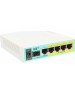 Роутер MIKROTIK Роутер hEX PoE lite, 4 LAN, 1xUSB, белый [rb750upr2]