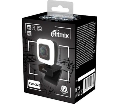 RITMIX Web-камера RVC-220, черный/белый [80001869]