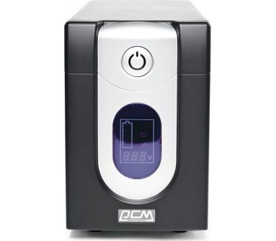 PowerCom Imperial IMD-625AP ИБП {Line-Interactive, 625VA / 375W, Tower, 5 xC13: 3 с резервным питанием + 2 с фильтрацией, LCD, USB} (507308)