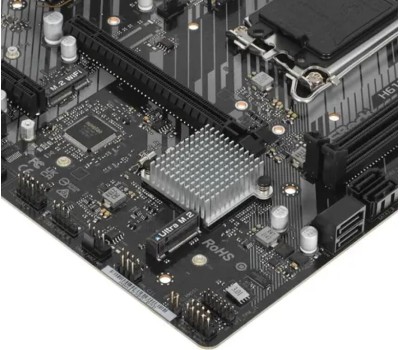 Материнская плата ASROCK Материнская плата H610M-H2/M.2 D5, Socket LGA 1700, Intel H610, mATX, Ret