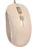 A4TECH Мышь проводная Fstyler FM26, оптическая, USB, 1600dpi, бежевый и коричневый [fm26 usb (cafe latte)]