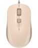 A4TECH Мышь проводная Fstyler FM26, оптическая, USB, 1600dpi, бежевый и коричневый [fm26 usb (cafe latte)]