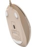 A4TECH Мышь проводная Fstyler FM26, оптическая, USB, 1600dpi, бежевый и коричневый [fm26 usb (cafe latte)]
