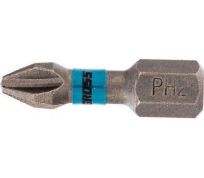 Бита GROSS Бита торсионная PH2 x 25 мм, для ударных шуруповертов, 10 шт. 11482
