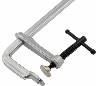 Струбцина DENZEL Струбцина F-образная, 120x300мм, кованая 20477