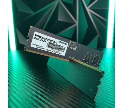 Оперативная память PATRIOT Оперативная память Signature PSD516G4800K DDR5 - 2x 8ГБ 4800МГц, DIMM, Ret