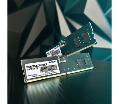 Оперативная память PATRIOT Оперативная память Signature PSD516G4800K DDR5 - 2x 8ГБ 4800МГц, DIMM, Ret