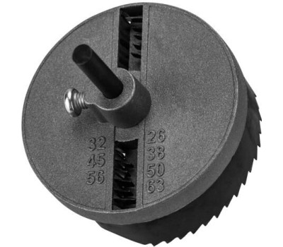 KRANZ Пила кольцевая, 26, 32, 38, 45, 50, 56, 63 мм, глубина пропила 1