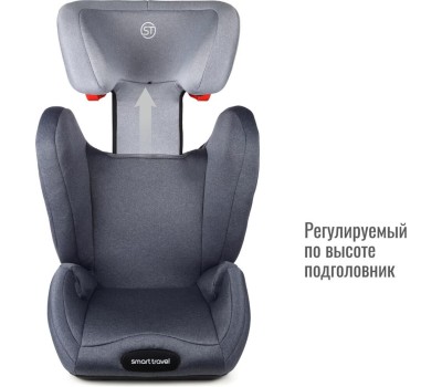 Автокресло детское SMART TRAVEL УУД Expert Fix гр.II/III, Blue