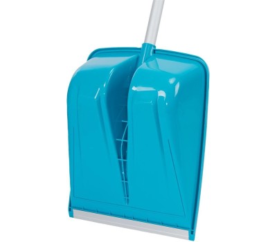 Лопата PALISAD Лопата для уборки снега, полипропилен, 365х460х1500мм, алюминиевый черенок, ПВХ накладка, LUXE 61794