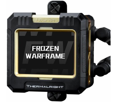 THERMALRIGHT Система водяного охлаждения Frozen Warframe 420, LCD, 4-pin, ARGB, 140мм, черный, retail [f-wframe-420-bl-argb]
