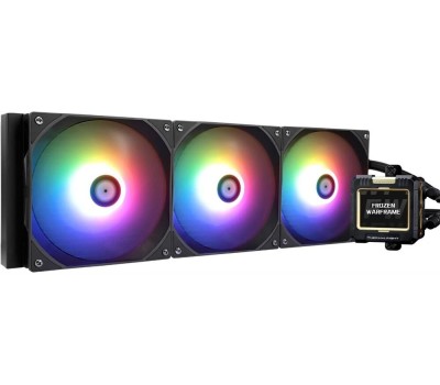 THERMALRIGHT Система водяного охлаждения Frozen Warframe 420, LCD, 4-pin, ARGB, 140мм, черный, retail [f-wframe-420-bl-argb]