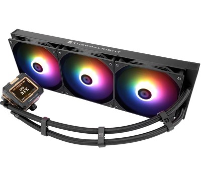 THERMALRIGHT Система водяного охлаждения Frozen Warframe 420, LCD, 4-pin, ARGB, 140мм, черный, retail [f-wframe-420-bl-argb]
