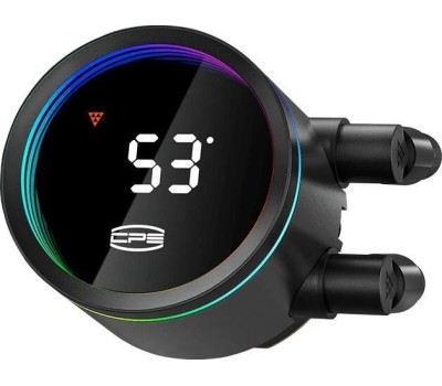 PCCOOLER Система водяного охлаждения DA360 Pro Digital BK, LCD, 4-pin, ARGB, 120мм, черный, retail [da360pro-bkawxl-gl]