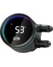 PCCOOLER Система водяного охлаждения DA360 Pro Digital BK, LCD, 4-pin, ARGB, 120мм, черный, retail [da360pro-bkawxl-gl]