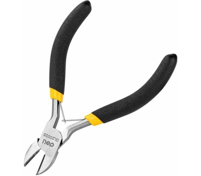 Бокорезы DELI Диагональные мини-бокорезы DL20025 125мм, прорезиненная двухкомпонентная ручка