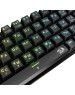 REDRAGON Клавиатура Ryze Pro, беспроводная, USB, Bluetooth/Радиоканал, механическая, черный [71394]