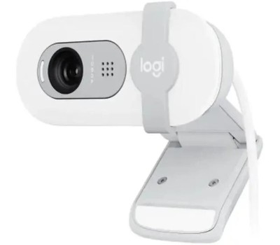 Веб-камера LOGITECH Камера-Web HD Webcam Brio 100 (Брио 100) белый (2MP, 1920x1080, USB-A, микрофон) (960-001618)