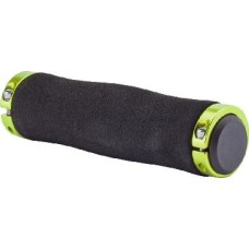 Грипсы STELS Грипсы XH-GN02BL 130 мм чёрные, материал EVA, зеленые кольца, в инд. упаковке 150243 LU089188