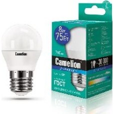Лампа CAMELION LED8-G45/865/E27 (Эл.лампа светодиодная 8Вт 220В)