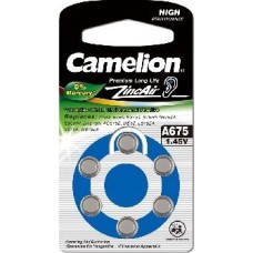Элементы питания CAMELION (12826) ZA675 BL-6