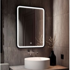 Зеркало настенное САНАКС 45220 Зеркало 600х800 мм, сенсорное, с внутренней LED подсветкой