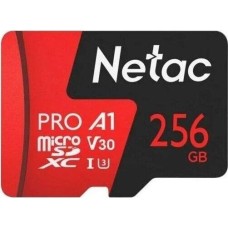 NETAC Флеш карта MicroSDXC 256Gb P500 PRO без адаптера (NT02P500PRO-256G-S)