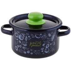 Кастрюля APPETITE 1с15с/1 Berry эмал цил 1,5л
