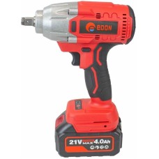 Гайковерт ударный EDON UAW-21/500CBL красный/черный, 21В, 2аккум., бесщеточный