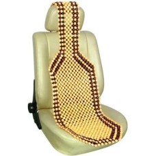 Накидка на сиденье AUTOVIRAZH AV-010053 (шариковый массажер с подголовником)