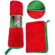 Салфетка для автомобиля LI-SA LS0107 из суперплотной микрофибры для сушки и полировки 32х43см, плотность 800г/м2 48873