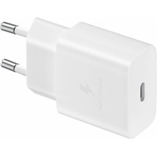 SAMSUNG Сетевое зарядное устройство EP-T1510, USB-C, USB-C, 15Вт, 2A, белый [ep-t1510xwegeu]