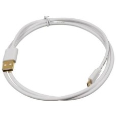 NONAME Кабель 2A Square, micro USB (m) - USB (m), 1м, 2A, / белый