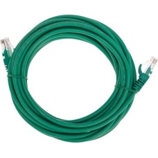 REXANT Шнур коммутационный патч-корд U/UTP, CAT 5e, RJ45-RJ45, 26AWG, LSZH, зеленый, 5м