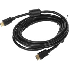 NINGBO Кабель аудио-видео HDMI (m)/HDMI (m) 3м. феррит.кольца позолоч.конт. черный (HDMI-3M-MG(VER1.4))