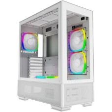 MONTECH Корпус Sky Two белый без БП ATX 3x140mm 2xUSB3.0 audio bott PSU
