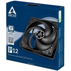 ARCTIC COOLING Вентилятор корпусной P12 (black/black) - retail (ACFAN00118A) RTL {72} (701372)