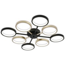 ESCADA Потолочный светильник 10262/8 LED*50W Black/Gold