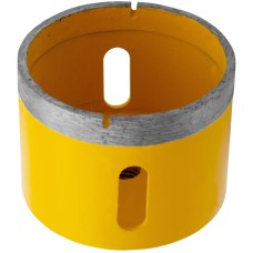 DENZEL Сверло алмазное по керамограниту, 75 мм, мокрая резка, М14 72695