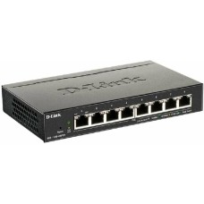 D-Link DGS-1100-08PV2/A4A Настраиваемый L2 коммутатор с 8 портами 10/100/1000Base-T (8 портов PoE 802.3af/at, PoE-бюджет 64 Вт)