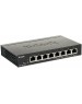 D-Link DGS-1100-08PV2/A4A Настраиваемый L2 коммутатор с 8 портами 10/100/1000Base-T (8 портов PoE 802.3af/at, PoE-бюджет 64 Вт)