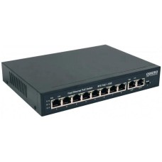 Коммутатор OSNOVO Коммутатор SW-20820(120W) (L2) 8x100Мбит/с 2x1Гбит/с 8PoE 120W неуправляемый