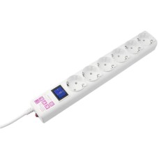 POWERCUBE Сетевой фильтр SPG6-16-5M 5м (6 розеток) белый (коробка)