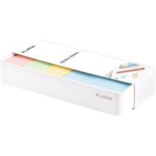 DELI Блок для записей бумажный Nusign ENS116 150лист. пастель белый 4цв.в упак. (упак.:4шт)