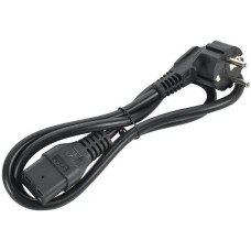 ITK Шнур питания PC-C19D-1M C19-Schuko проводник.:3x1.5мм2 1м 230В 16А черный