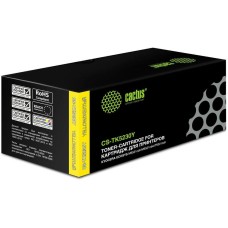 Картридж лазерный CACTUS Картридж лазерный CS-TK5230Y TK-5230Y желтый (2200стр.) для Kyocera Ecosys M5521cdn/M5521cdw/P5021cdn/P5021cdw с чипом