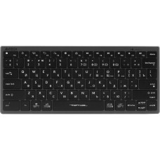 A4TECH Клавиатура FBX51C серый USB беспроводная BT/Radio slim Multimedia для ноутбука (FBX51C GREY)