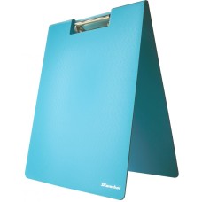 Планшет SILWERHOF Папка клип-борд 957027 A4 полифом 1.8мм голубой